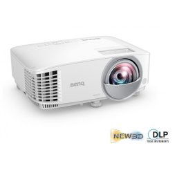 BenQ DLP projektor MW826STH/1280x800 WXGA/3500 ANSI/0.49:1/20000:1/2xHDMI/3D/1x10W hangszórók/rövid vetítési távolság