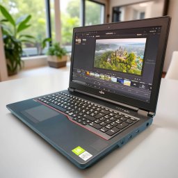 Csúcskategóriás Fujitsu Celsius H7510 i7-10850H/32GB/512GB SSD/NVIDIA T1000 4GB/FHD/Wifi 6/15,6" Workstation Laptop