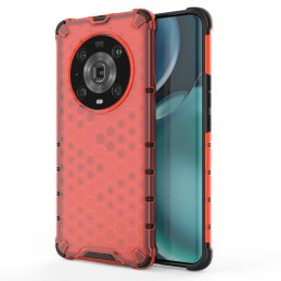 HONEYCOMB Védőburkolat Honor Magic4 Pro 5G piros