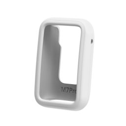 TPU HALF COVER tok Xiaomi Smart Band 7 Pro telefonhoz, fehér