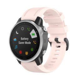 SILICONE Szíj Garmin Fenix 6S / 6S Pro / 6S Zafír világos rózsaszín