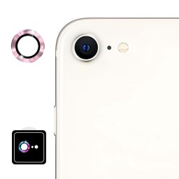 ENKAY ALU Fényképezőgép üveg Apple iPhone 16e PINK