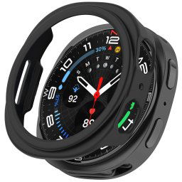 PC HALF COVER Műanyag tok Samsung Galaxy Watch8 44mm fekete
