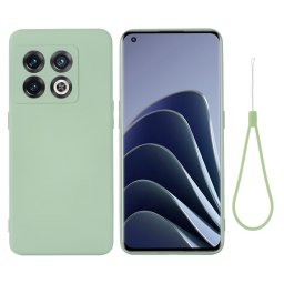 RUBBER védőtok OnePlus 10 Pro 5G készülékhez, zöld