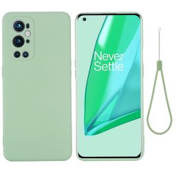 RUBBER Védő tok OnePlus 9 Pro zöld színhez
