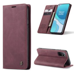 CASEME Flip tok OnePlus 8T telefonhoz, piros