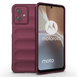 STEPS védőtok Motorola Moto G54 5G / G54 Power Edition 5G bordó készülékhez