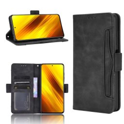 SLOT Pénztárca tok Xiaomi Poco X3 NFC / X3 Pro fekete színhez