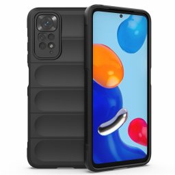 STEPS védőtok Xiaomi Redmi Note 11 / Note 11S fekete készülékhez