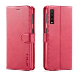 IMEEKE Pénztárca tok Samsung Galaxy A7 2018 (A750) rózsaszín készülékhez