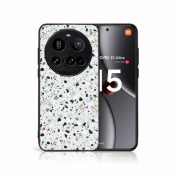 MY ART Védő tok Xiaomi 15 Ultra GREY TERRAZZO (163) készülékhez