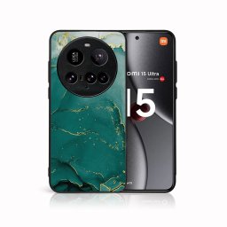 MY ART Védő tok Xiaomi 15 Ultra GREEN MARBLE készülékhez (145)