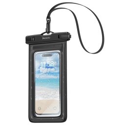 YESIDO WB50 30M Vízálló telefontok 7"-ig, fekete