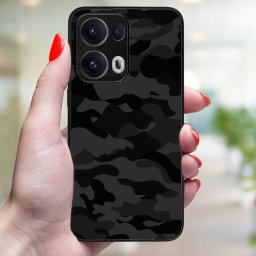 MY ART Védő tok Oppo Reno13 Pro 5G BLACK CAMO (234) készülékhez