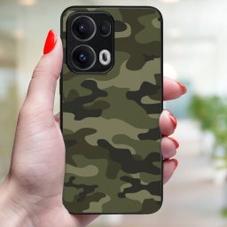 MY ART Védő tok Oppo Reno13 Pro 5G GREEN CAMO készülékhez (235)