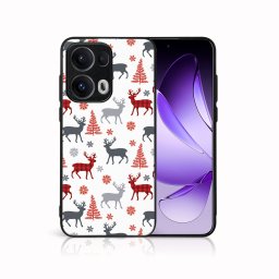 MY ART Tok karácsonyi dizájnnal Oppo Reno13 Pro 5G DEER (068)