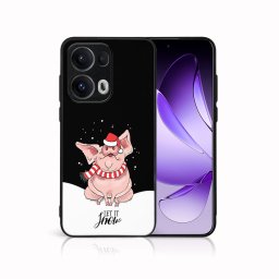 MY ART Tok karácsonyi dizájnnal Oppo Reno13 Pro 5G LET IT SNOW (075)