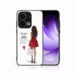 MY ART Védő tok Oppo Reno13 5G RED DRESS (137) készülékhez