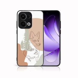 MY ART Védő tok Oppo Reno13 5G FOX (191) készülékhez