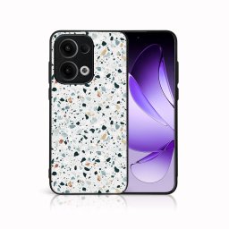 MY ART Védő tok Oppo Reno13 5G GREY TERRAZZO készülékhez (163)