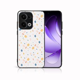 MY ART Védő tok Oppo Reno13 5G ORANGE TERRAZZO (165) készülékhez