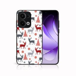 MY ART Tok karácsonyi dizájnnal Oppo Reno13 5G DEER (068)