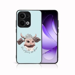 MY ART Védő tok Oppo Reno13 5G HAPPY COW (181) készülékhez
