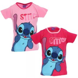 Disney Lilo és Stitch, A csillagkutya Surprised gyerek rövid póló, felső 3 év, 4 év, 5 év, 6 év, 8 év Nr2