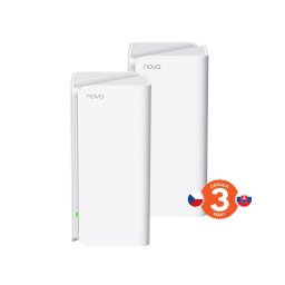 Tenda Nova MX15 Pro (2 db) WiFi 6 AX5400 Mesh Gigabit rendszer, 6x GLAN/GWAN, WPA3, VPN, CZ alkalmazás
