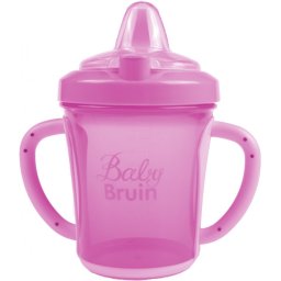 BabyBruin kupakos itatópohár 270 ml Pink