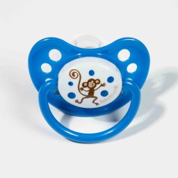 Baby Bruin ortondontikus szilikon játszócumi 0-12 hónapos - Majom
