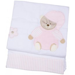 Babybruin takaró prémium 140x110 cm - Rózsaszín