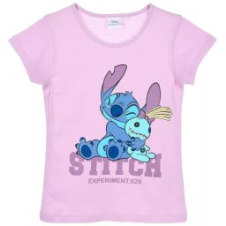 Disney Lilo és Stitch, A csillagkutya Love gyerek rövid ujjú póló, felső 3 év, 4 év, 6 év, 8 év Nr4