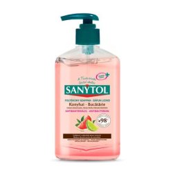 SANYTOL Antibakteriális folyékony szappan, 250 ml, SANYTOL "Konyhai"