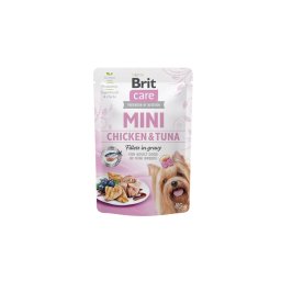 Brit Care Mini Chicken&Tuna fillets in gravy 85g