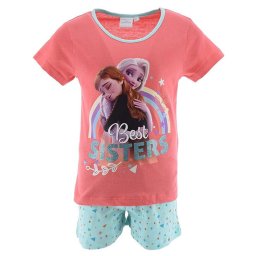 Disney Jégvarázs Best Sisters Peach gyerek rövid pizsama 5 év / 110 cm