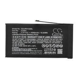 Apple iPhone 14 Plus, Akkumulátor, 4300 mAh, Li-Polymer, Cameron Sino, kompatibilis