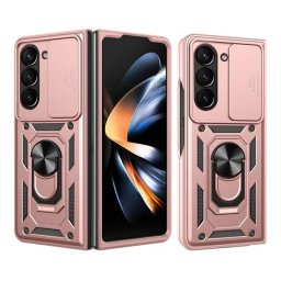 Defender szilikon telefonvédő (ütésállóság, tartógyűrű, kameravédő) ROZÉARANY Samsung Galaxy Z Fold7 (SM-F966)