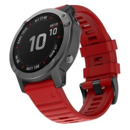 SZILIKON pánt Garmin Fenix 7X piros