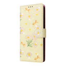 FLOWER Y pénztárca tok Samsung Galaxy A15 / A15 5G DAISY telefonhoz