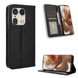 BUSINESS Pénztárca tok Motorola Edge 50 Ultra fekete