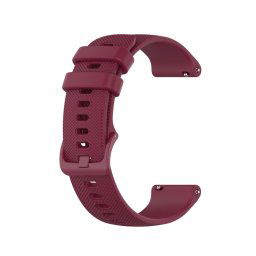 Szíj Garmin Vivoactive 4S / Garmin Venu 2S sötétvörös