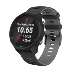 Garmin Venu 2 / Vivoactive 4 pántos fekete-szürke