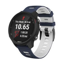 Szíj Garmin Venu 2 / Vivoactive 4 kék-fehér