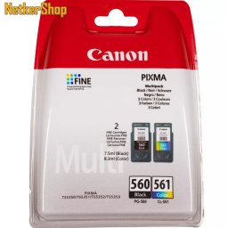 Canon PG-560/CL-561 (3713C006) fekete+színes combopack eredeti tintapatron (1 év garancia)