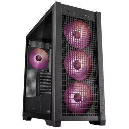 ASUS tok TUF GAMING CASE (GT302) TG, Mid Tower, 4x 140mm ARGB ventilátor, fekete