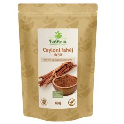 Biomenü bio őrölt ceyloni fahéj - 60g