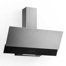 Klarstein Verosteel páraelszívó, Elegáns, minimalista, nagy teljesítményű, A energiaosztály, 624 m³/h, 90 cm (UV0890G)