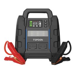 TOPDON autó akkumulátor indító és tesztelő V4500Plus/32000mAh(120Wh)/max. kimeneti áram 4500A//IP65
