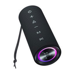 TRONSMART MIRTUNE C2 bluetooth hordozható hangszóró (v5.3, 3600mAh belső akku, 24W, IPX7 vízálló) FEKETE